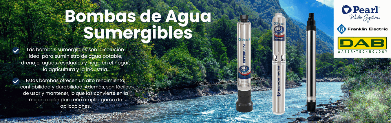 Bombas de Agua Sumergibles Tipo Lapicero