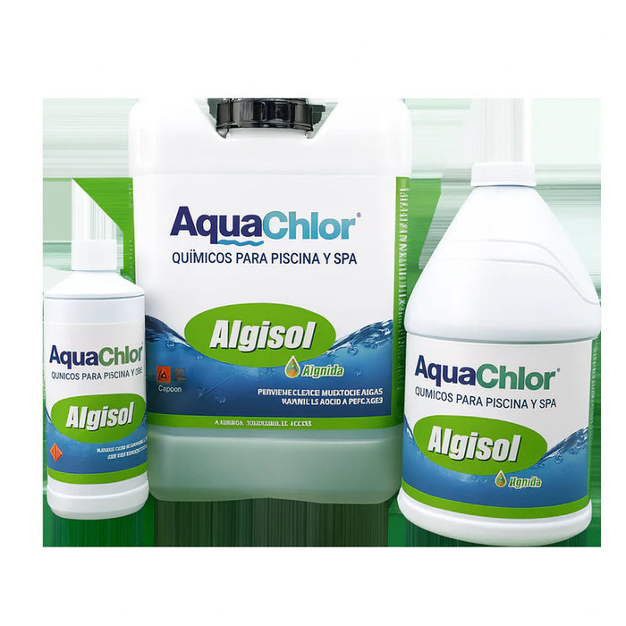Químico para Piscina Modelo Algisol de 1 Galón, Aquachlor