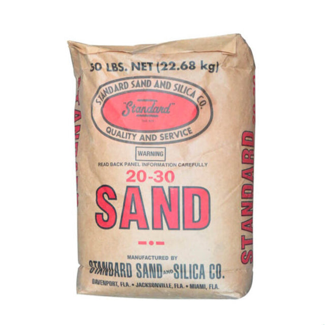 Arena Silica en Bolsa de 50 Libras, Sand