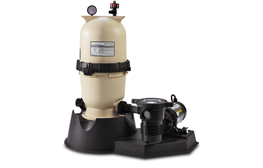 Bomba de Agua de Piscina de 1 Hp con Filtro de Cartucho Clean & Clear, Pentair