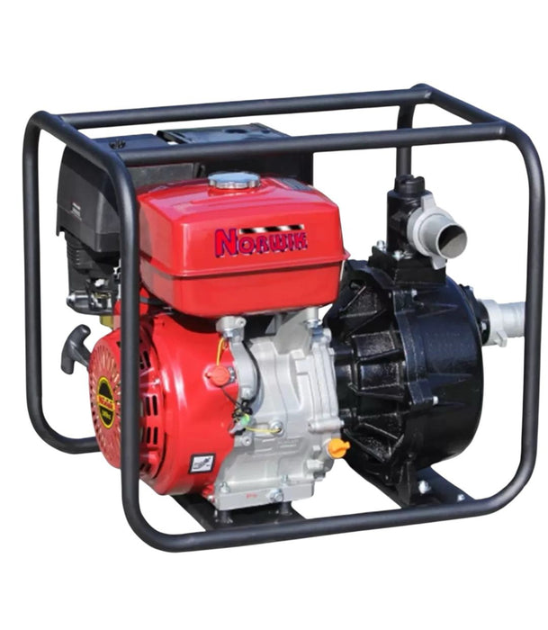 Motobomba a Gasolina Alta Presión de 2″ x 1.5/2″, Norwik