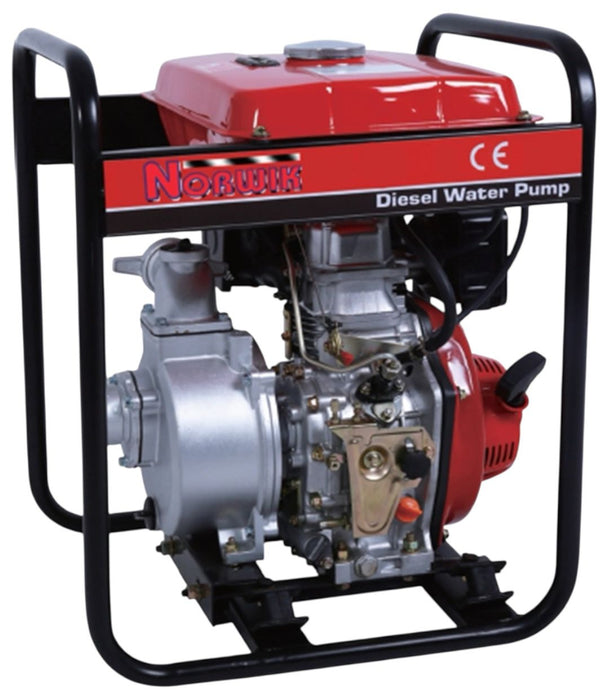 Motobomba Diesel de 3" x 3", Norwik