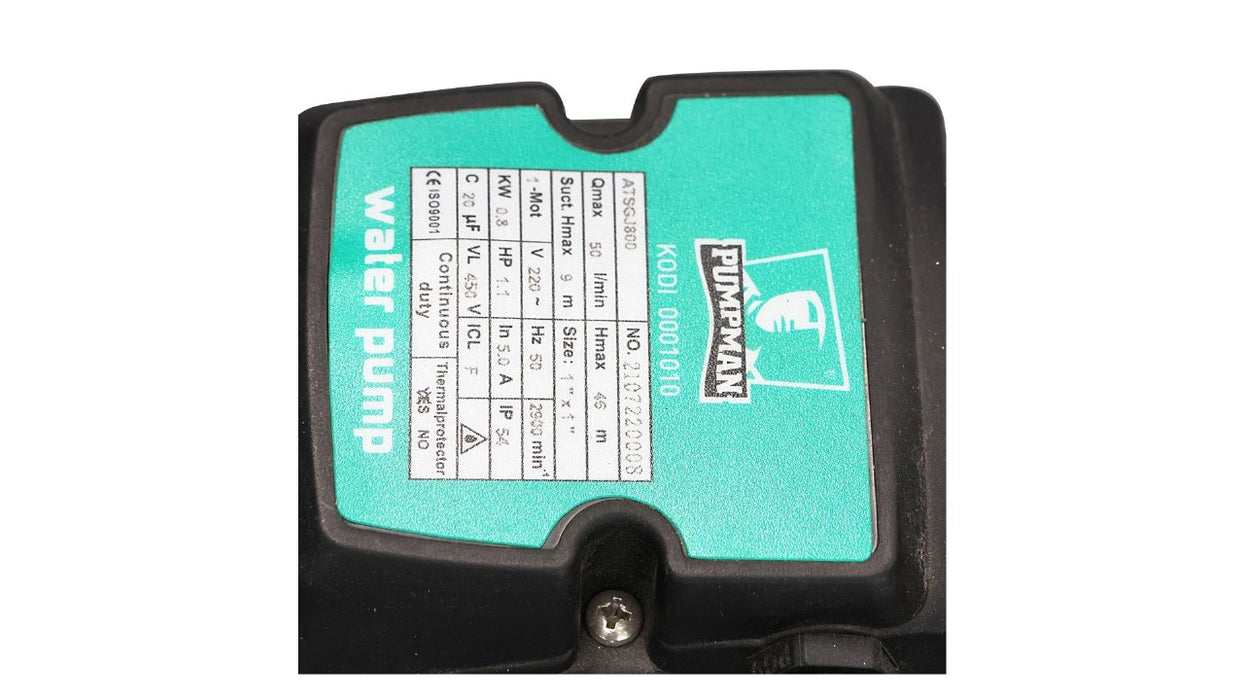 Equipo Hidroneumático con Bomba de Agua Jet de 1 Hp con Tanque de 24 a 50 Lts, Taifu