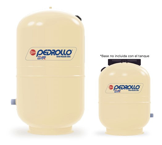Tanque Hidroneumático Vertical con Diafragma de 80 a 450 Litros, Pedrollo