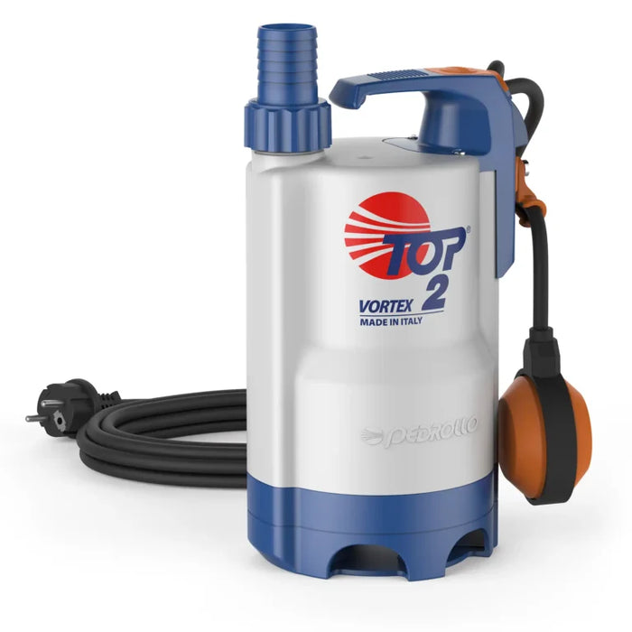 Bomba de Agua Eyectora para Drenaje Serie Top Vortex de 0.33 a 0.50 Hp, Pedrollo