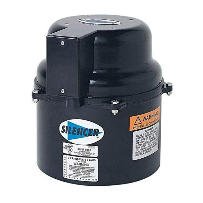 Blower Soplador de Aire para Piscinas de 1 a 2 Hp, Air Supply